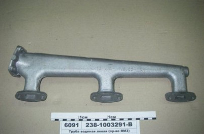 Труба водяная левая 238-1003291-В