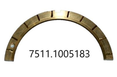 Полукольцо  коленвала 7511-1005183